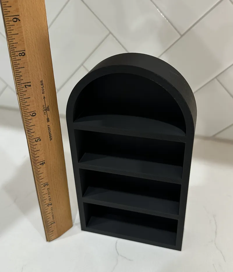 Mini Arched Bookshelf
