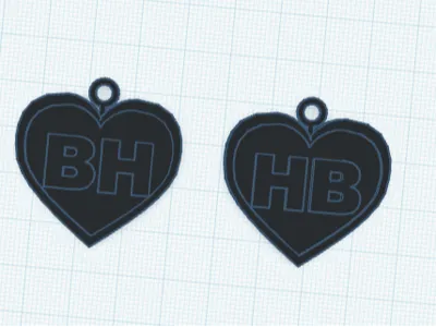 H&B keychain