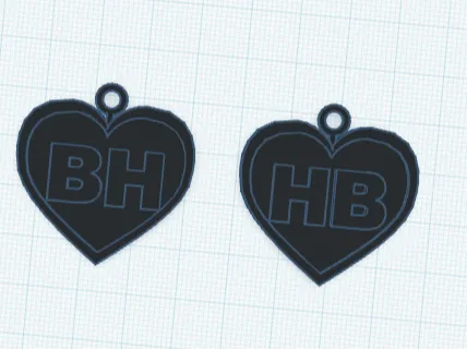 H&B keychain