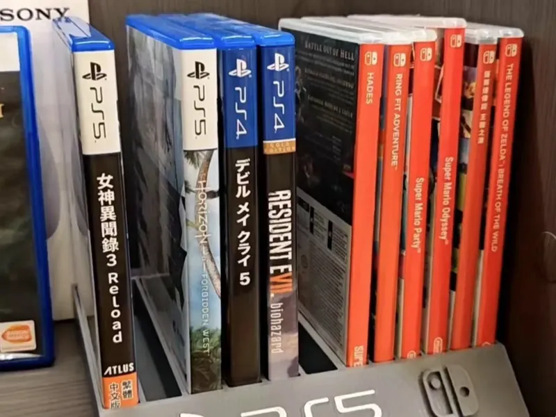 ps5 switch 游戏卡带 光盘复合支架