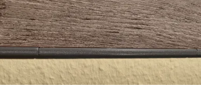 Vinyl baseboard