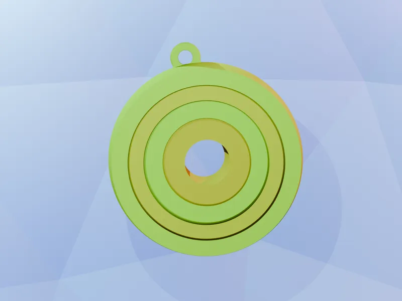 Fidget Moveable Keychain