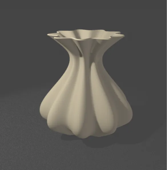 Modern vase