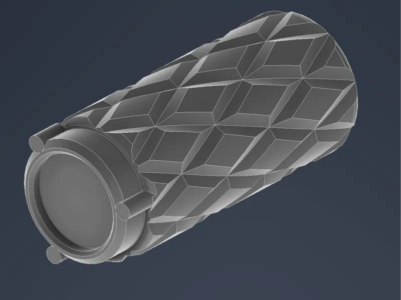 Bezel opener tool for Malkoff MDC flashlight