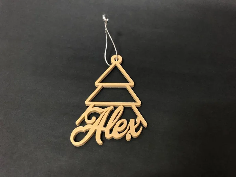 Christmas Tree Ornaments _ ALEX