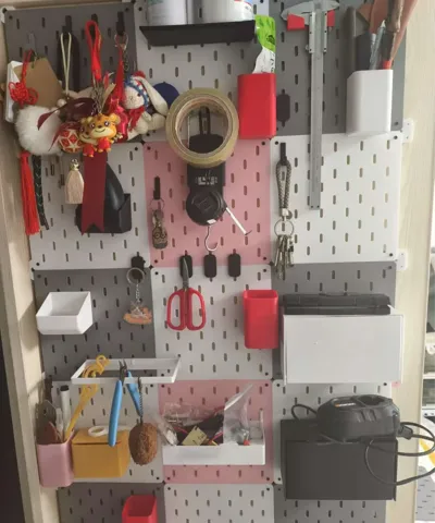 IKEA pegboard accessories