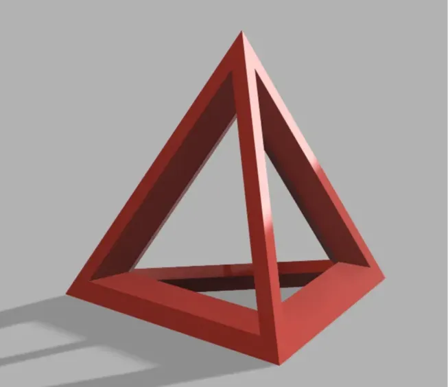 Spraypaint Pyramid / Paint cone