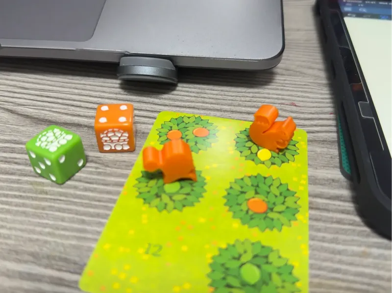 果丛 Grove 卡牌游戏物件 松鼠和推车