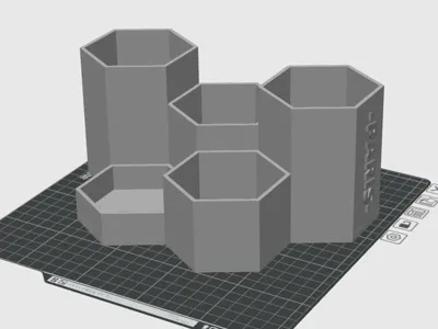 Large Combination Pen Holder