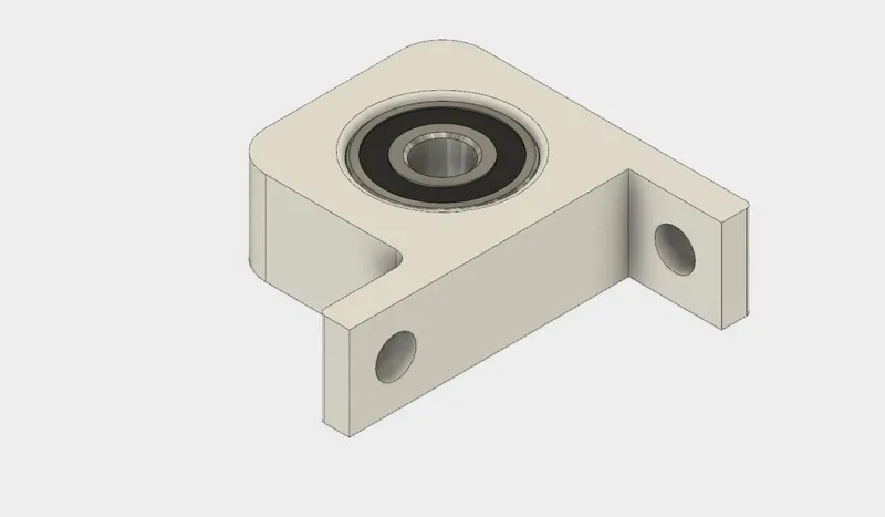 Stehlager für AluProfil 30x30,  zz608