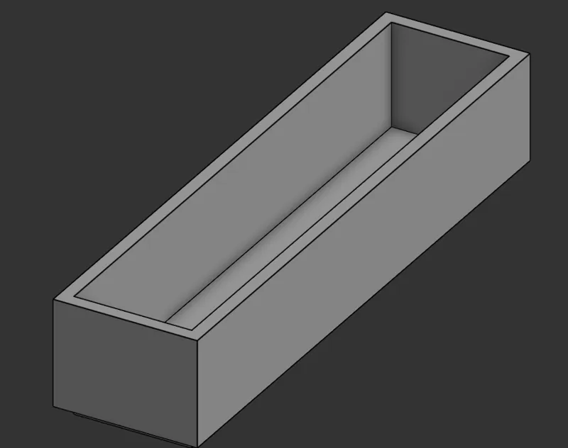 gridfinity 1x4 bin