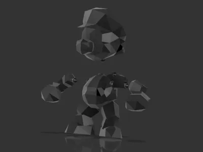Posable Mario 64 Model