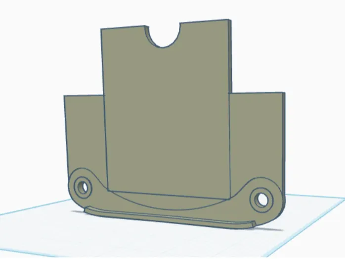 Spool Holder with Extension for Rod