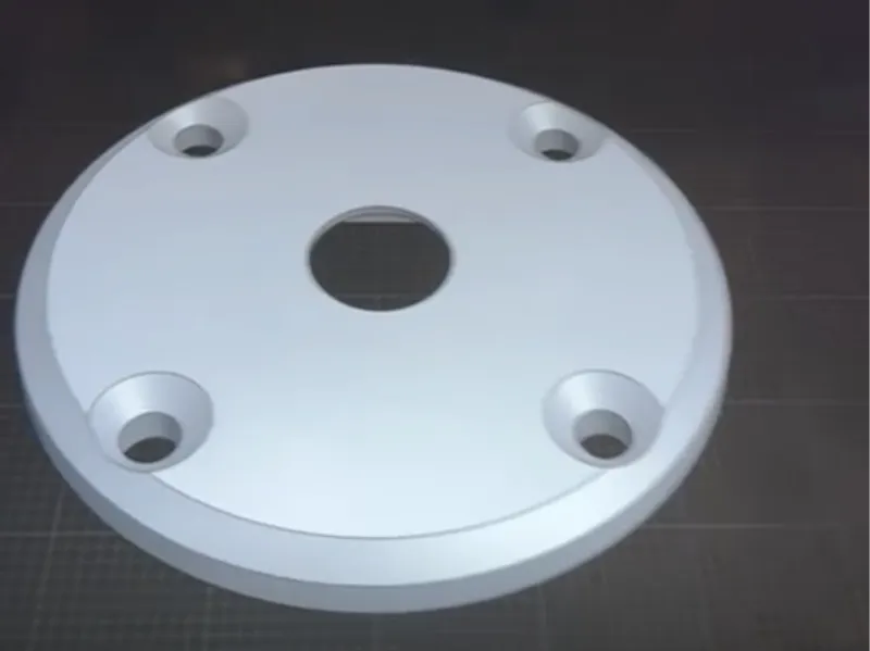 Base pomello per porta blindata
