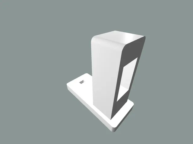 Stepper motor to servo attachment