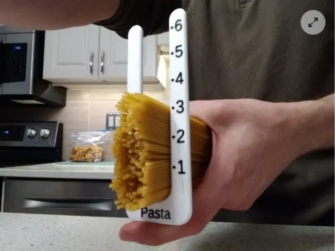 Pasta mesurer
