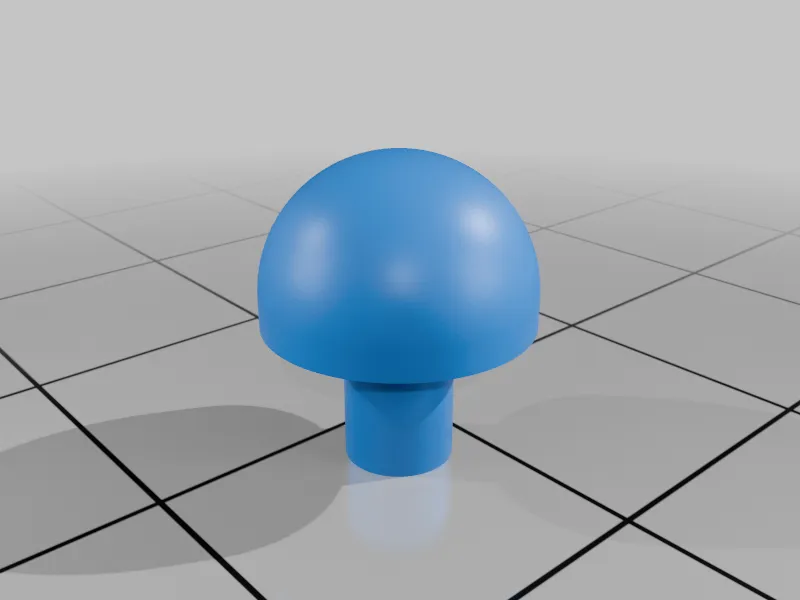 Cap for fondue fork.