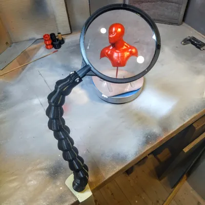 Loc-Line magnifier arm