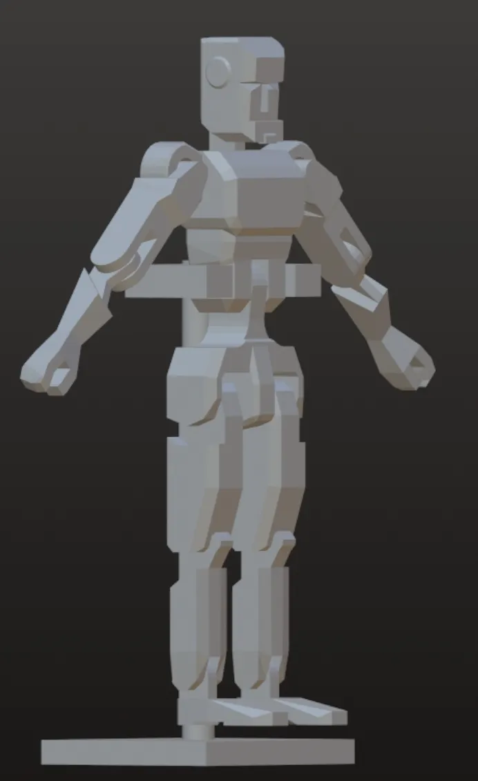 Action figure + support base Remixed by Fil9 MakerWorld: Download Free ...