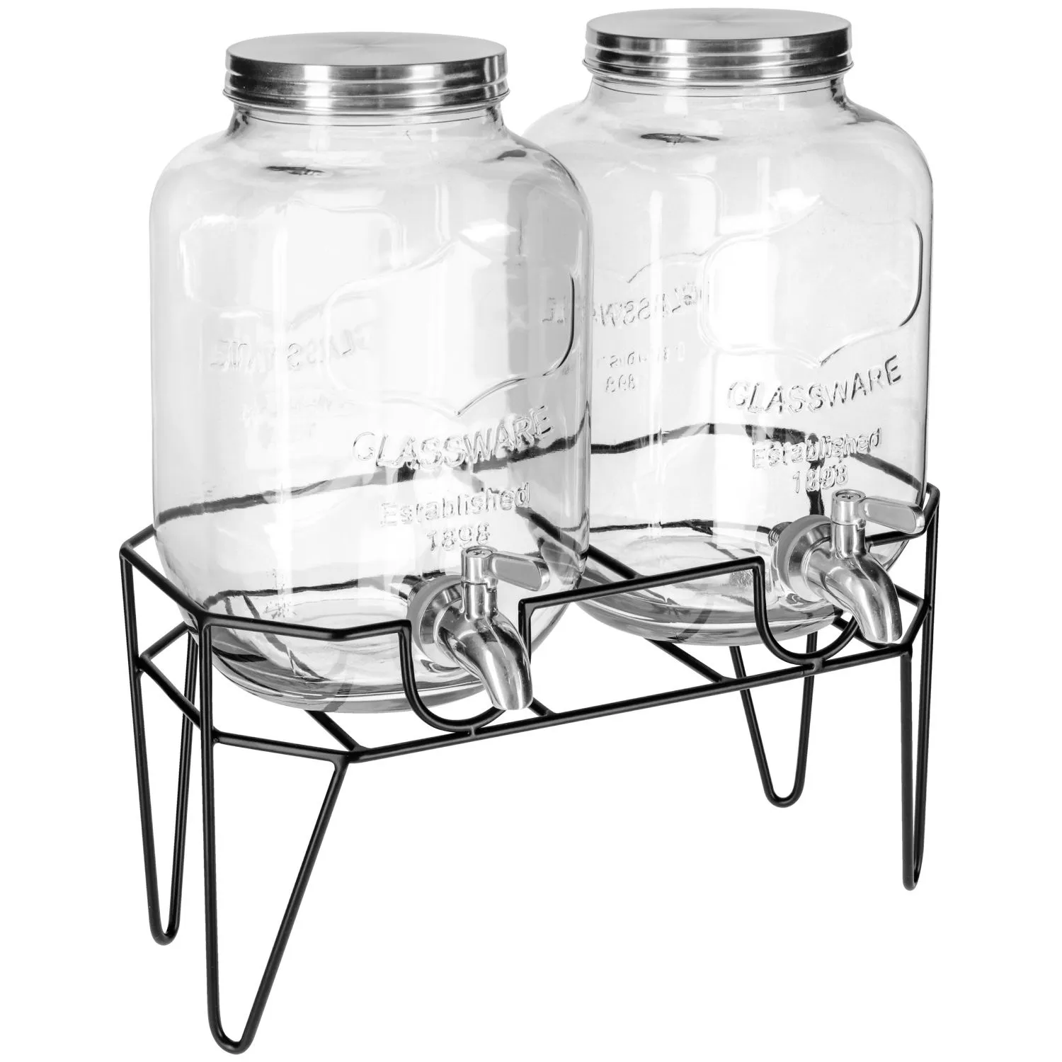 Beverage Dispenser Duo Modesto with Stand