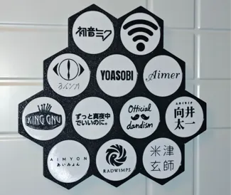 nfc磁吸标签（音乐/wifi/冰箱贴）