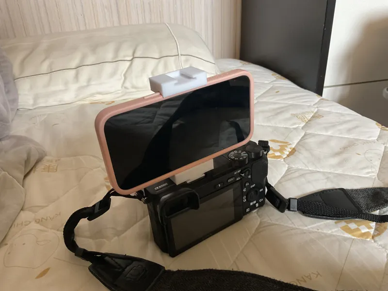 Hotshoe Phone Clip