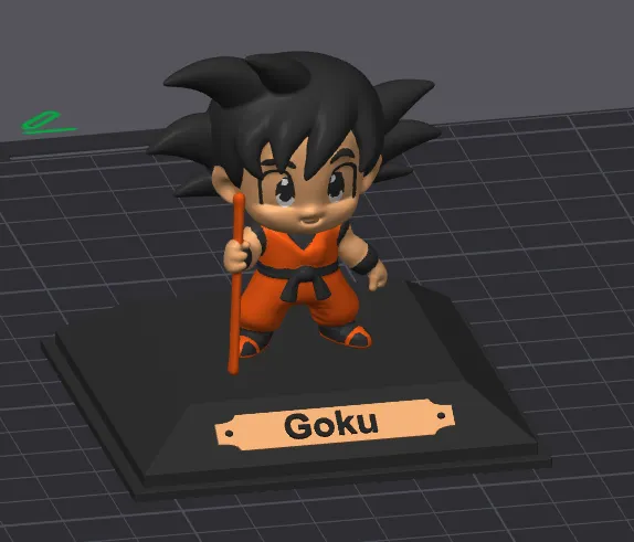 Printmon Goku PrintMon Maker - Free 3D Print Model - MakerWorld