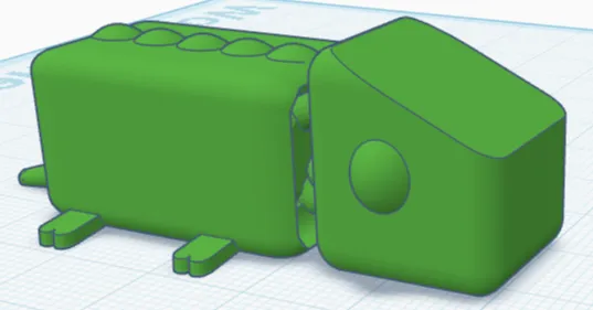 Articulated chameleon (support is needed)