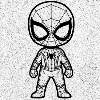 SPIDERMAN DECORACION PARED MARVEL SUPERHEROES
