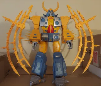 HASLAB UNICRON SEPARATE WING RINGS IN ROBOT MODE