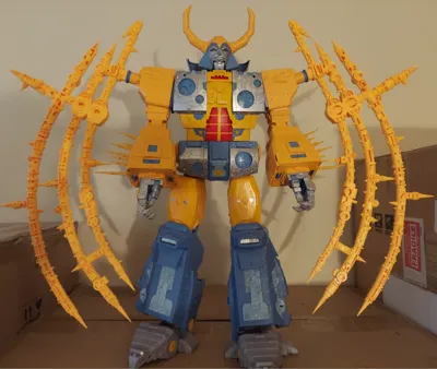 HASLAB UNICRON: Separate Wing Rings in Robot Mode