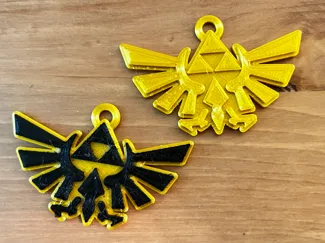 Triforce Keychain