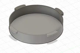 birdbath for food station
