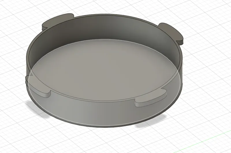 birdbath for food station