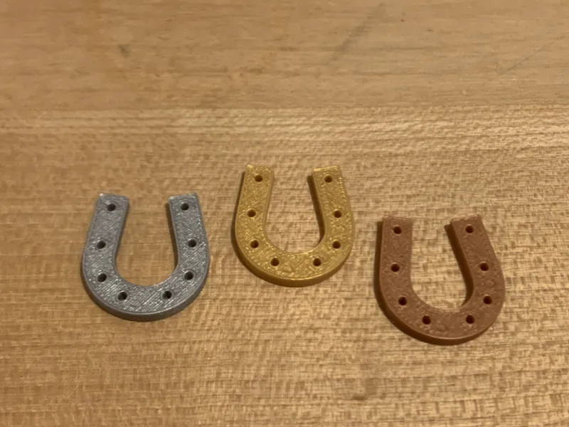 Silvestergücksbringer / Horseshoe lucky charm
