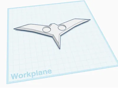 Nightwing wingding with magnet holes 