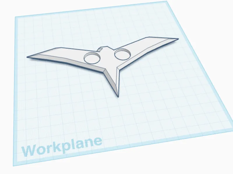 Nightwing wingding with magnet holes 