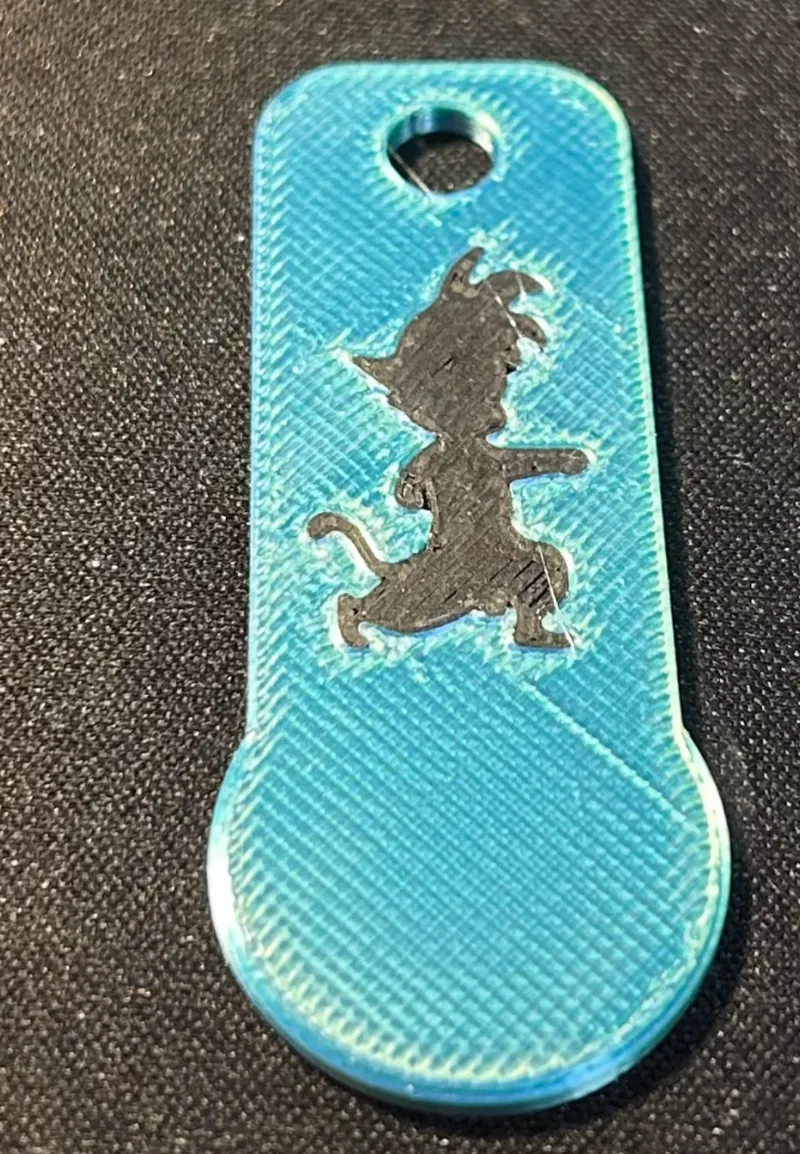 Songoku Schlüsselanhenger Einkaufswagen