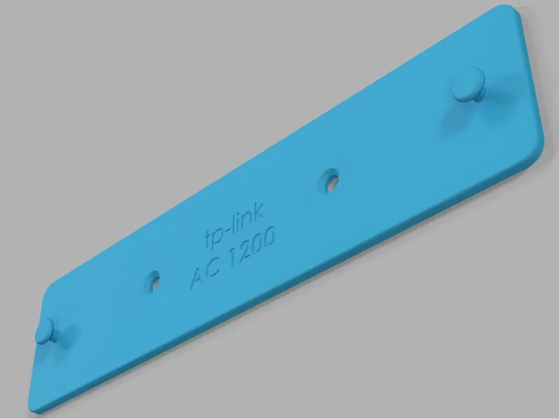 Tp-link AC1200 Router mount flat head screw