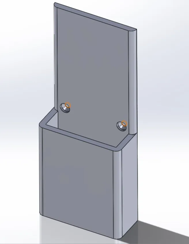 Minimalist Wall-Mounted Remote Holder