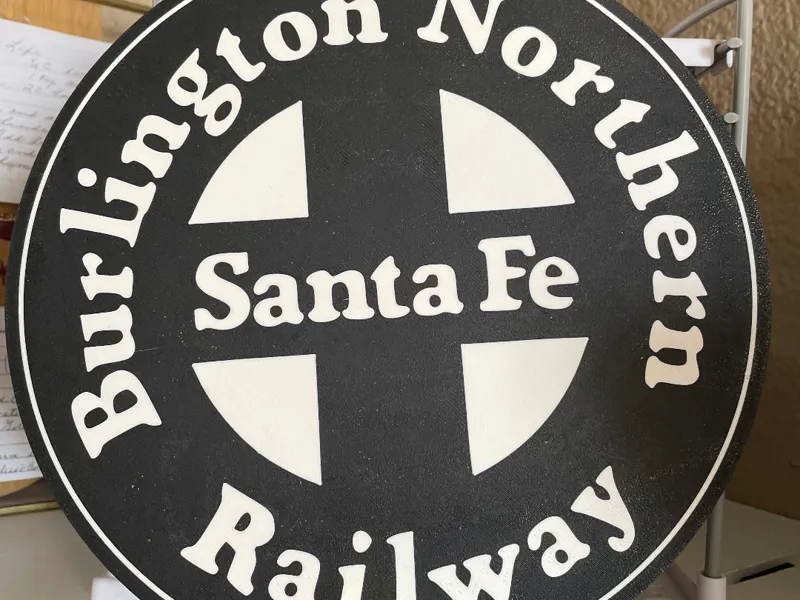 Burlington Northern Santa Fe Railway - Retro Logo