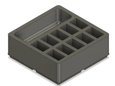 USB Organizer for gridfinity