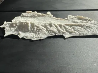 Lebanon Topographic map