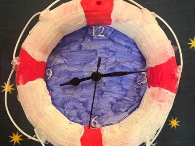 Clock of a LifePerserver/Buoy