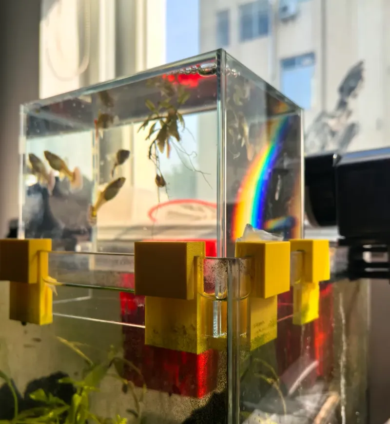 负压鱼缸支撑架