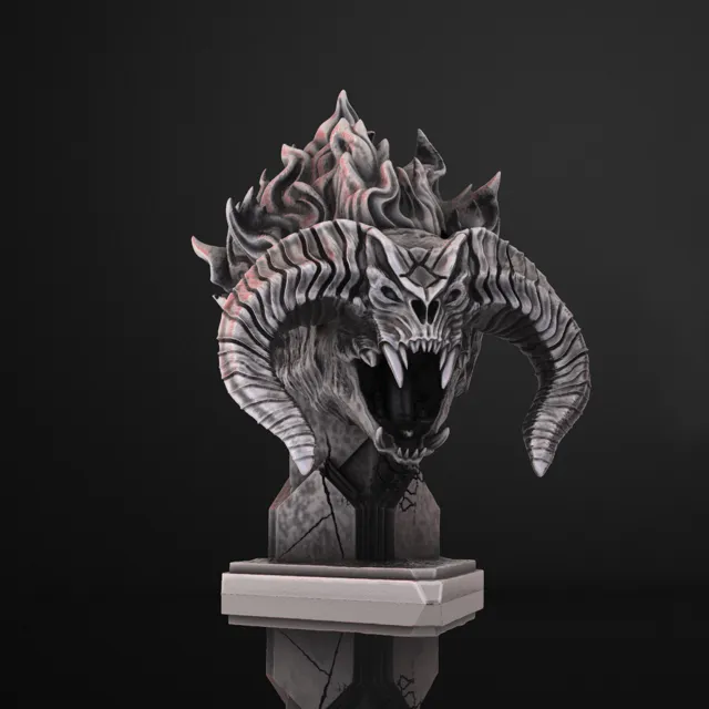 Balrog Bust – Lord of the Rings