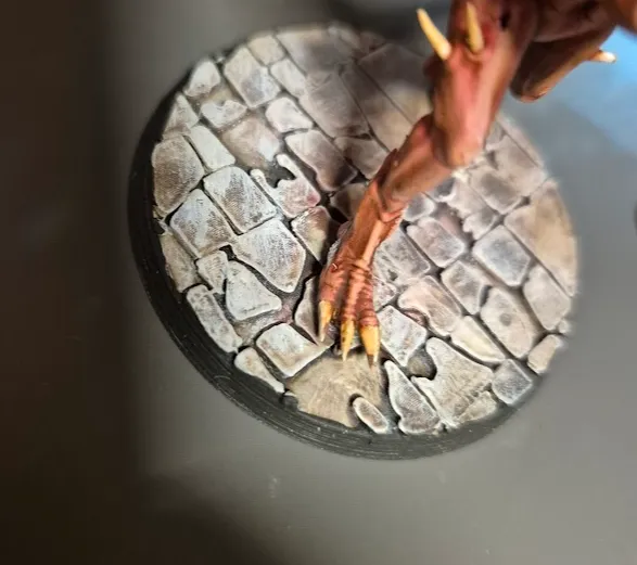 Marble bases for miniatures