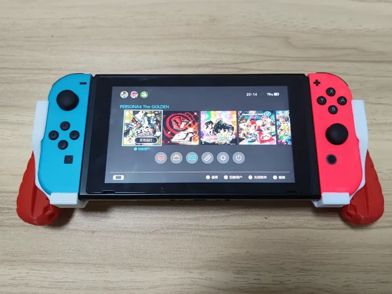Switch超级手柄，包含2对可替换手柄！