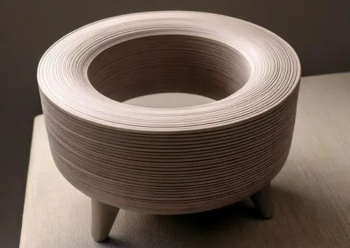 Elegant nordic-style vase