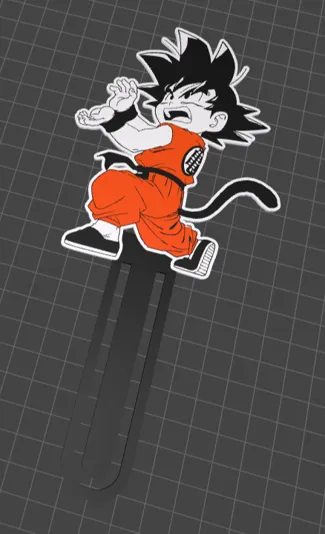 Goku bookmark